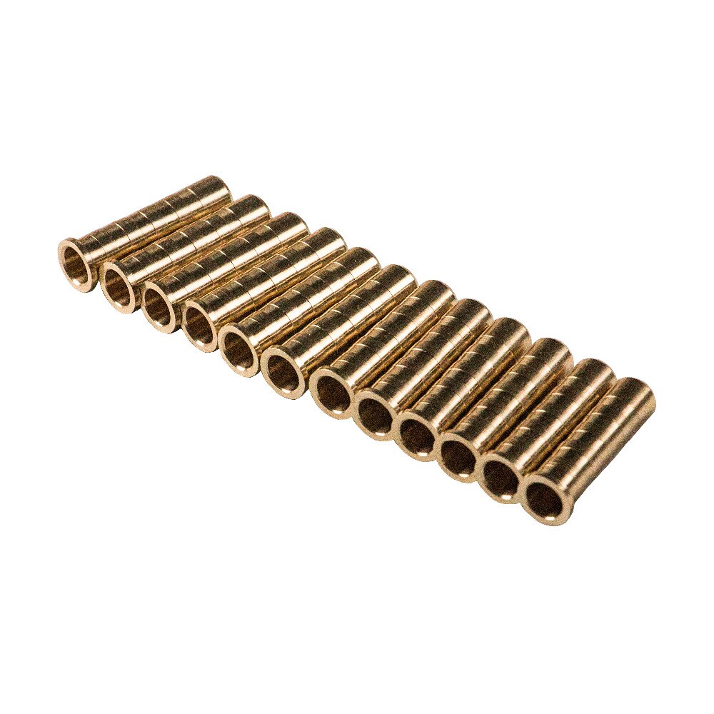 12-Pack ID6.2 7.6 Aluminium Copper Arrow Insert Shaft Target Point 75-350gr Arrowhead