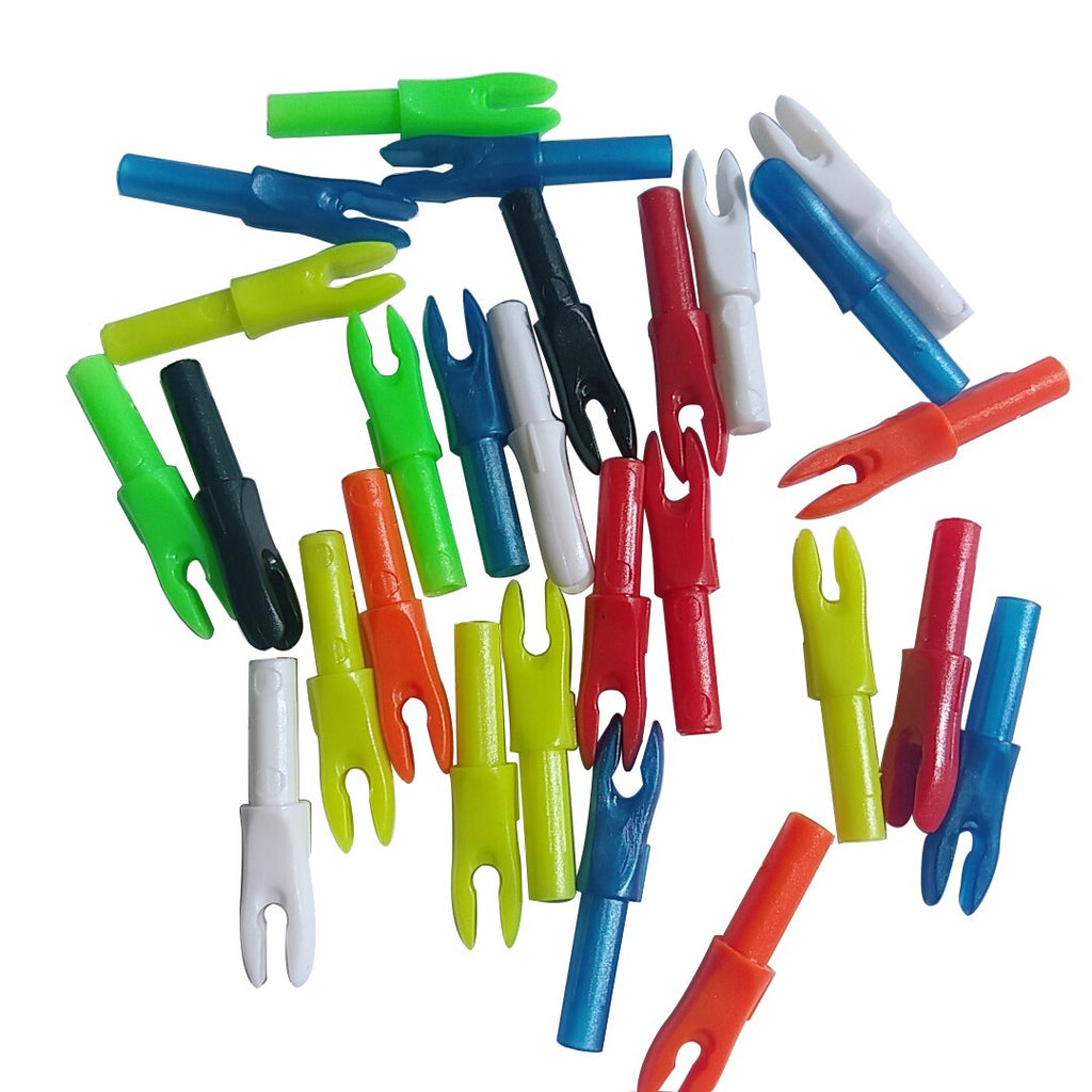 36-Pack 1.75inch Plastic Vanes 12-Pack Nock 12-Pack Arrow Point Tips 80gr for ID4.2mm Carbon