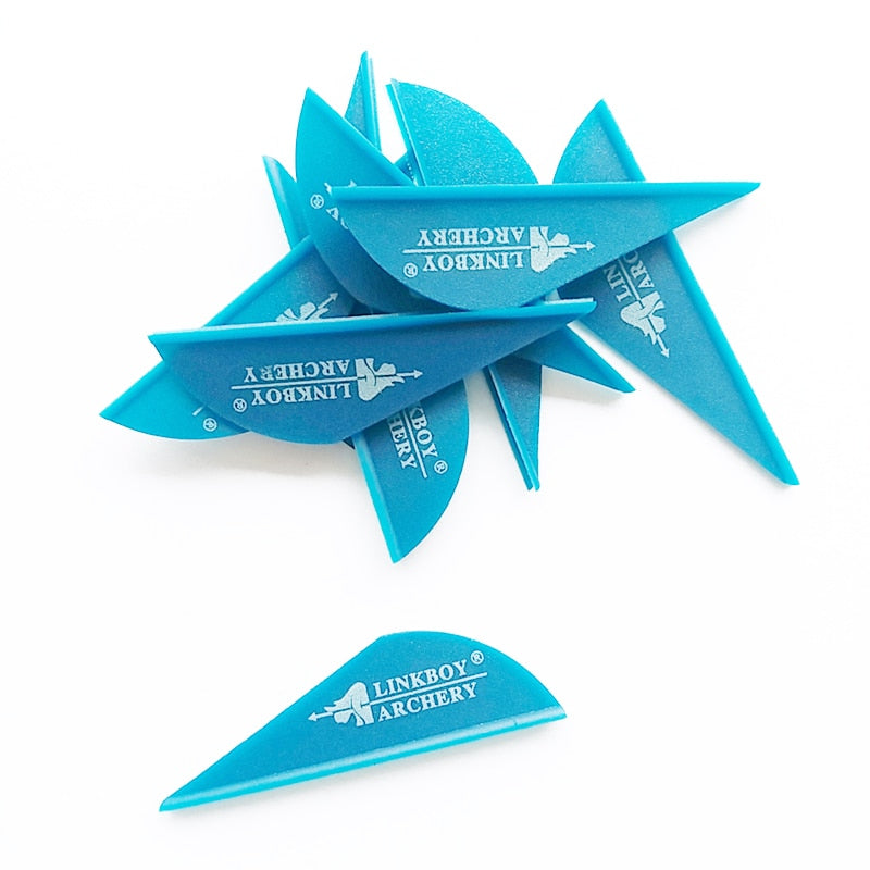 36-Pack 2inch Plastic Vanes 12-Pack Nock 12-Pack Arrow Point 75gr for ID6.2mm Carbon Arrow