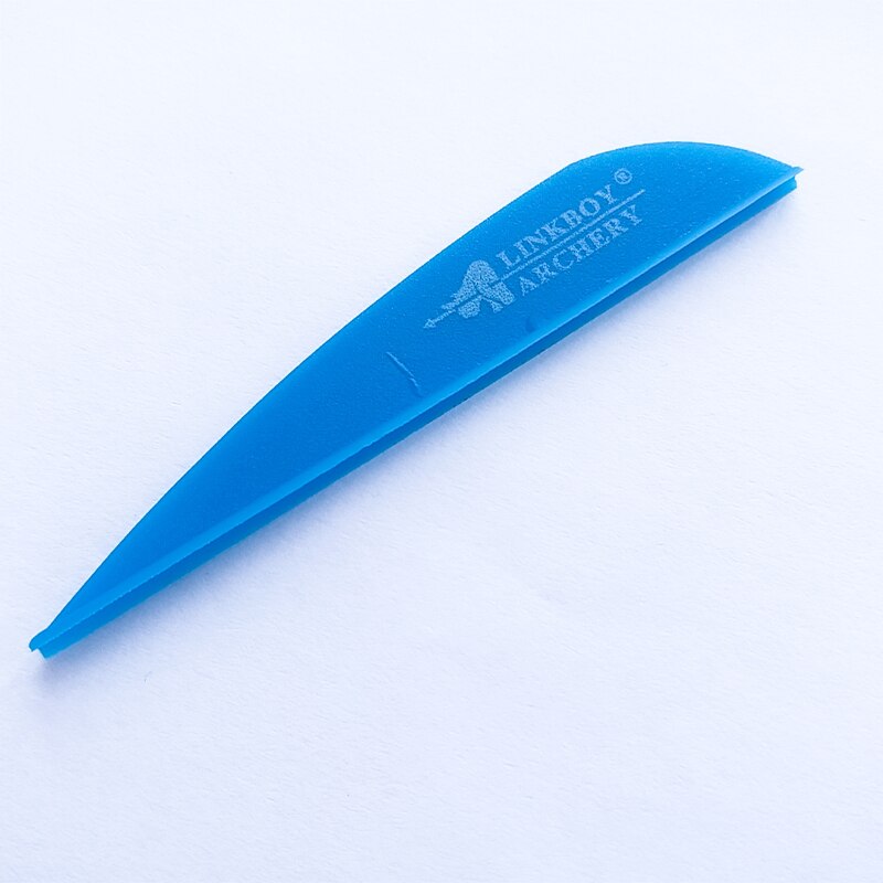 36-Pack Arrow Vanes 3Inch Plastic Fletching Feather for ID 6.2mm Shaft Compound Bow