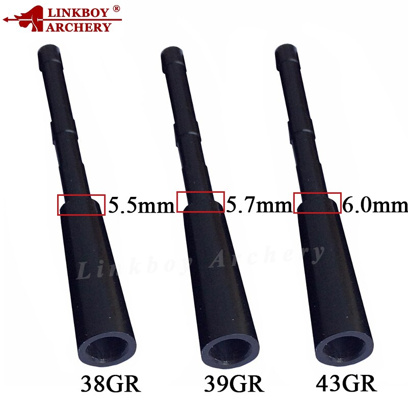 Aluminum/Copper Connector Arrow Insert for ID 4.2mm Arrows Shaft Heads Broadheads Accessoire Connection