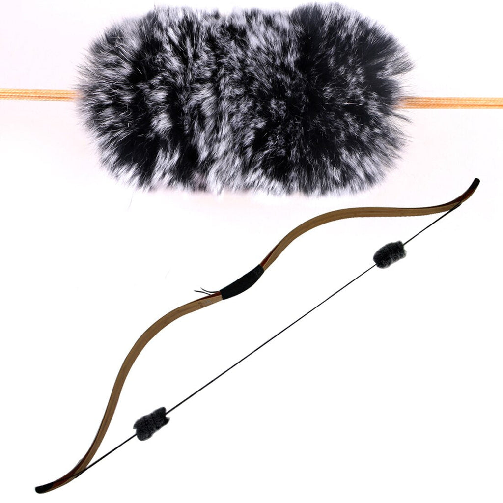 Rabbit Hair Bow String Stabilizer Silencer Damper High Performance Bow for Recurve Bow Longbow