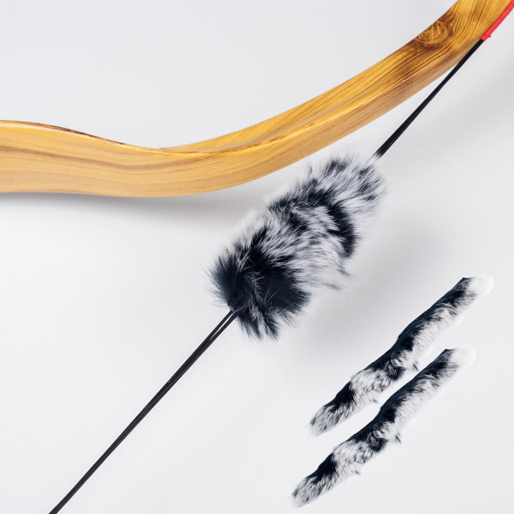 Rabbit Hair Bow String Stabilizer Silencer Damper High Performance Bow for Recurve Bow Longbow
