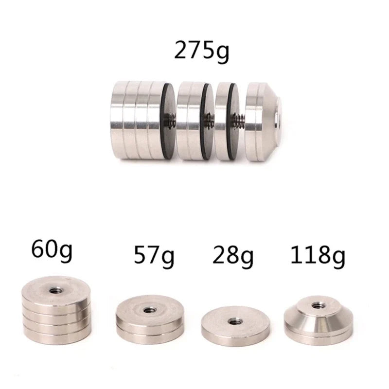Balance Counterweight Shock Absorption Counterweight Detachable Balance Bar Bows Stabilizer 24BD
