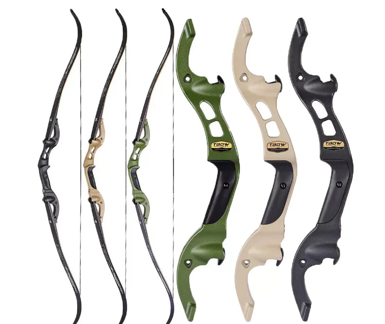 Competition Recurve Bow Riser H3 25inch Aluminum Alloy Bow Handle Right Hand