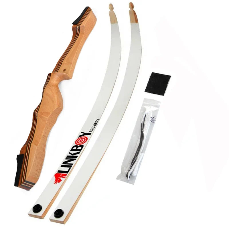 48/68inch Recurve Bow Draw Weight 12-34lbs Right Hand Longbow Wooden Bow