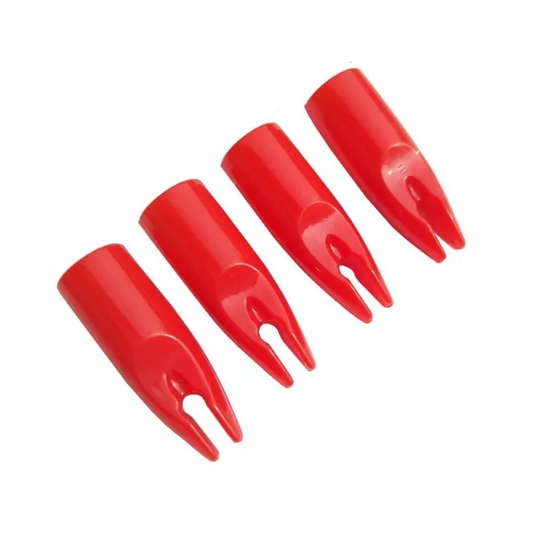 30-Pack Arrow Nock Nocks for 8mm Wood Bamboo Arrow Shafts DIY Tools