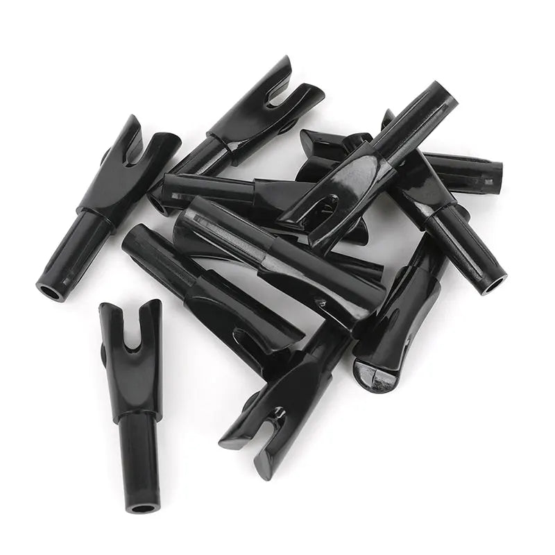50-Pack Arrow Nock for Id 6.2mm Arrow Tail Bow Target with Bow