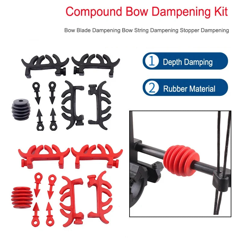 Compound Bow Stabilizer String Damper Bow Damper Compound Limbs Stabilizer