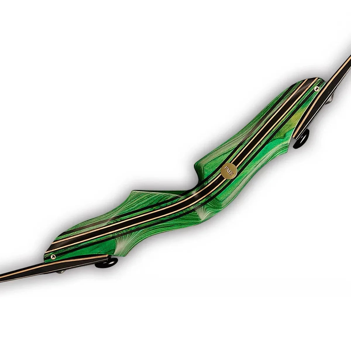 16inch Bow Riser ILF Adults Youth Beginners, Precious Maple Competition Longbow Right Hand