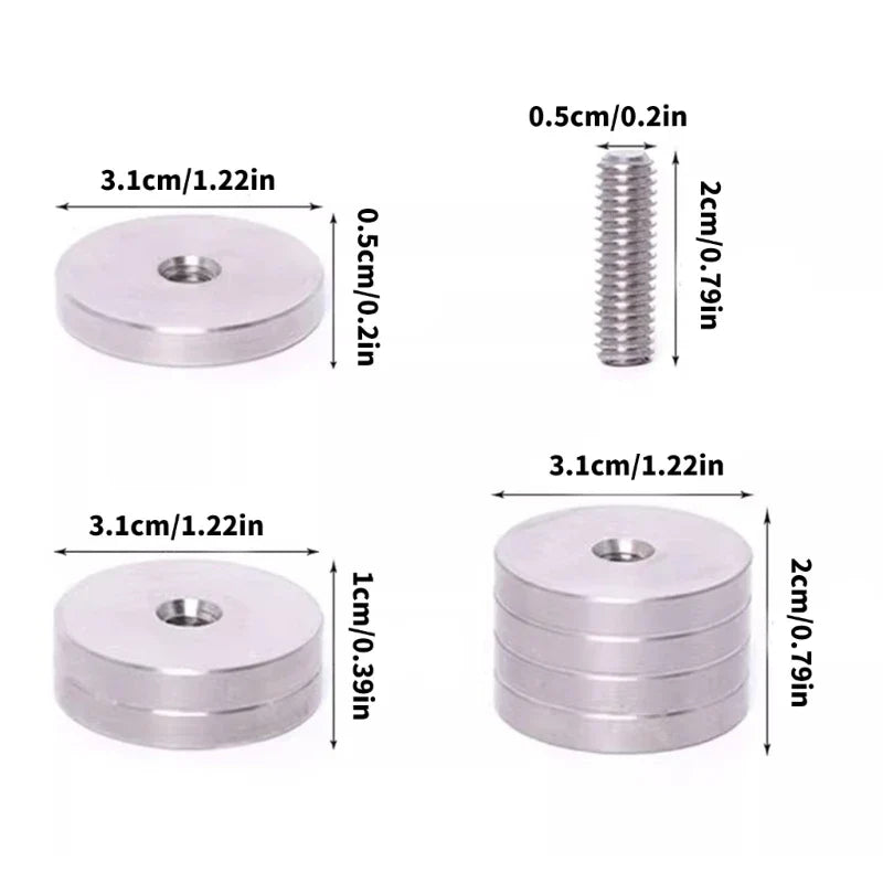 Balance Counterweight Shock Absorption Counterweight Detachable Balance Bar Bows Stabilizer 24BD