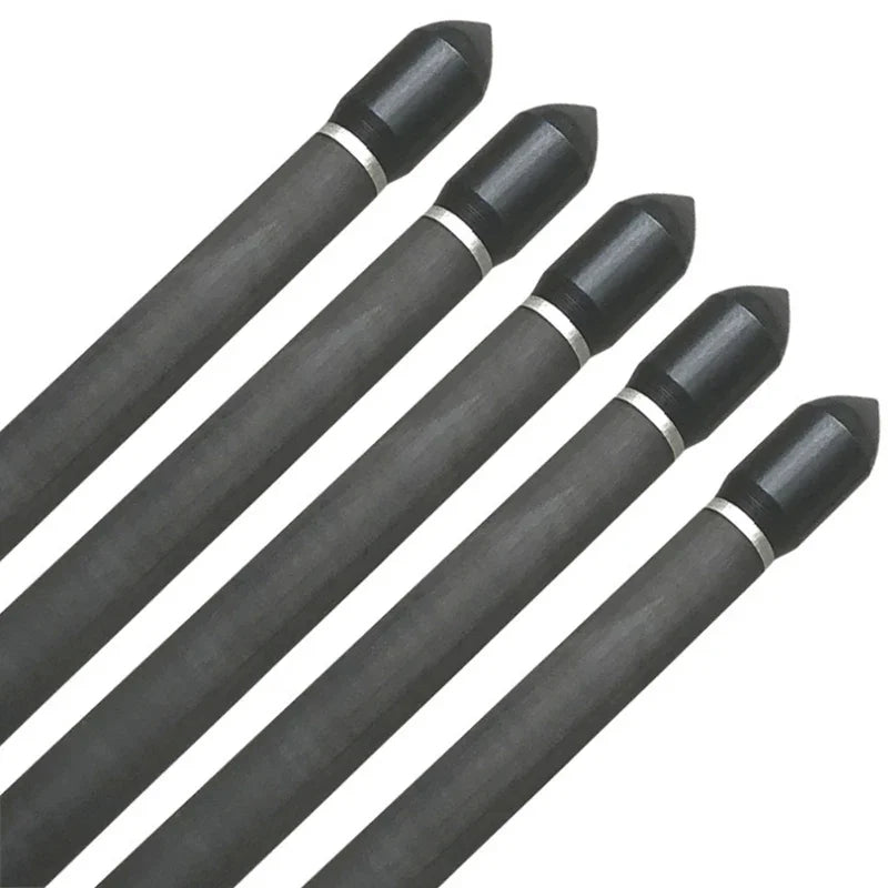 24-Pack 100grain Target Broadhead Arrow Points Field Tips Arrowhead for ID7.6mm Arrow