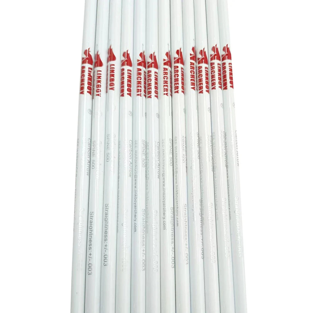 12-Pack Pure Carbon Arrow Shaft, 36-Pack 5'' Turkey Vane, 12-Pack Insert, 12-Pack Point, 12-Pack