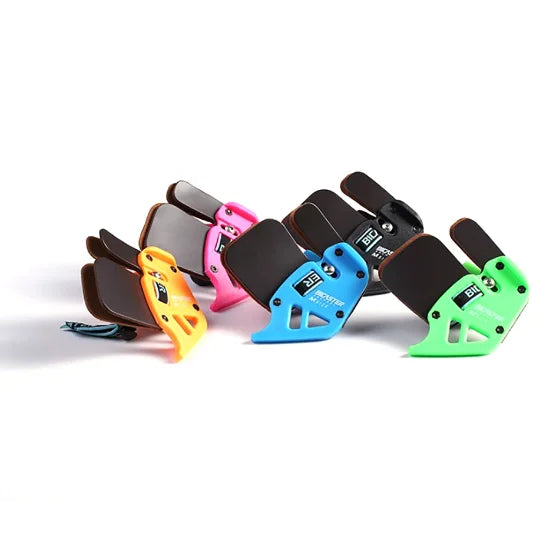 Bicaster Finger Tab Xs/s/m/l Right Handed Finger Guard Genuine Cowhide for Beginner and Children