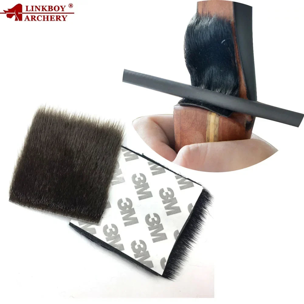 Arrow Rest Fur Adhesive Stick Traditional Recurvebow Longbow Plate Silent