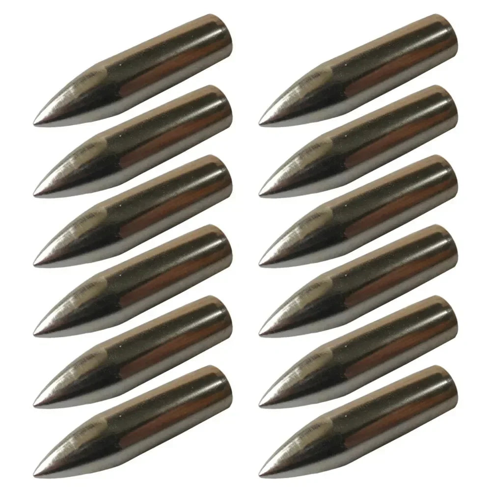 50-Pack Arrow Take Point Tips Arrowhead Broadhead ID5.6/6/7/8MM for Recurve Bow Longbow