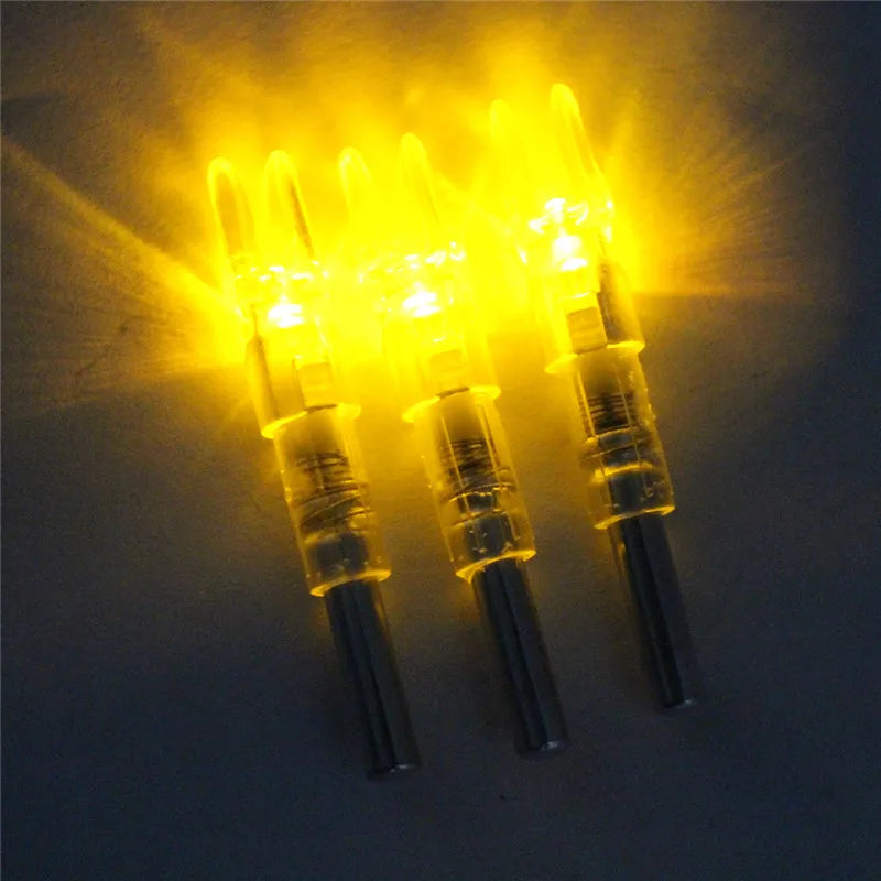 Arrow LED Lighted Nock Bolts, Compound Recurve Bow, ID6.2mm, 3-Pack, 6-Pack