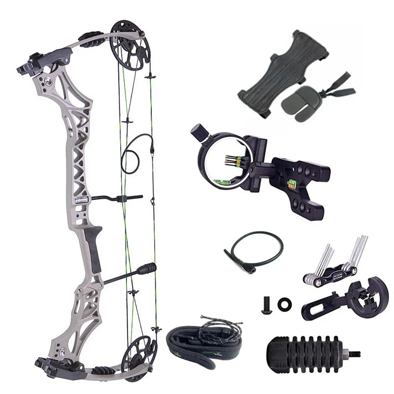 Northdraw Summit Hunting Compound Bow, 30-70 lb, 80% Let-Off