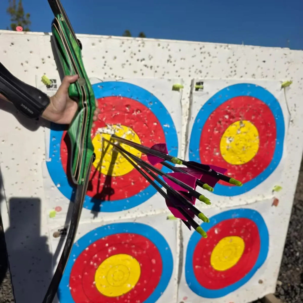16inch Bow Riser ILF Adults Youth Beginners, Precious Maple Competition Longbow Right Hand