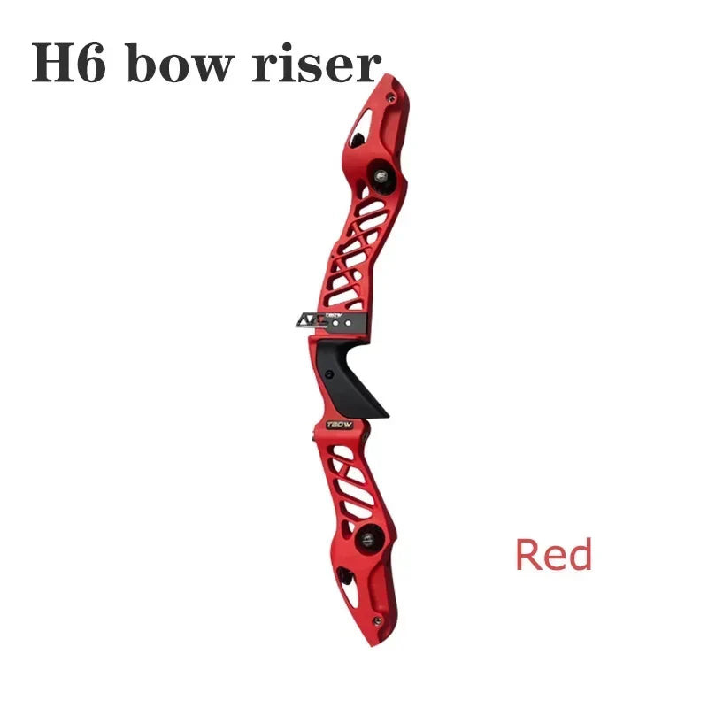 Newest H6 Recurve Bow Riser 25 Inches High-strength Aluminum Alloy Right Hand Bow Handle