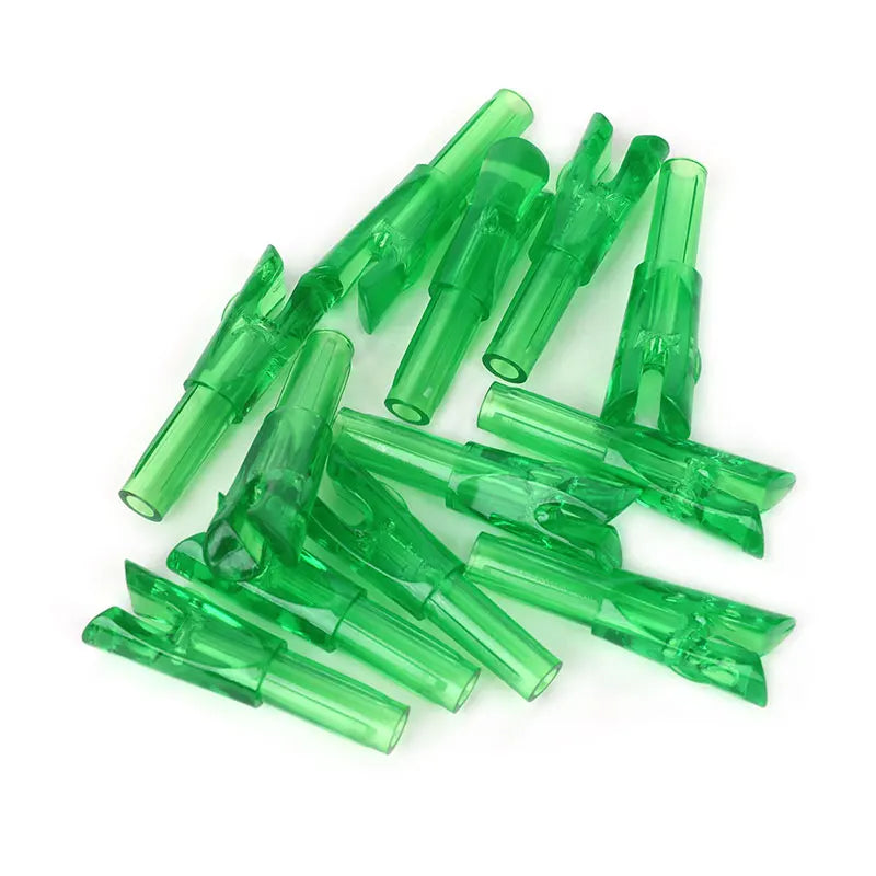 50-Pack Arrow Nock for Id 6.2mm Arrow Tail Bow Target with Bow