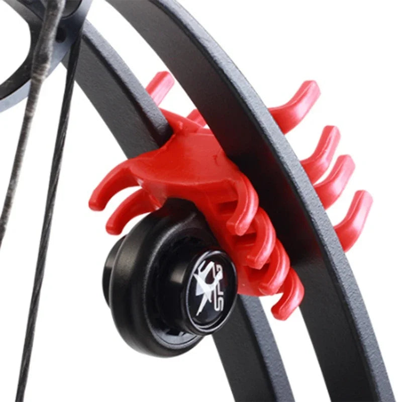 2-Pack Compound Bow Limbs Stabilizer High Elastic Rubber Shock Absorption
