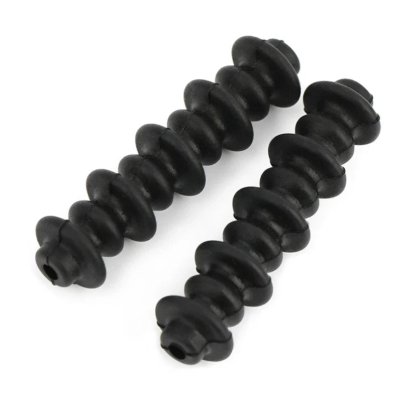 1 Pair Bow String Shock Absorber Color Silicone Sound Absorption Shock Damper for Compound