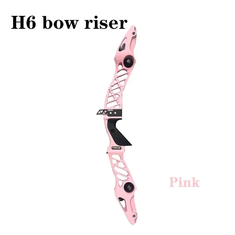 Newest H6 Recurve Bow Riser 25 Inches High-strength Aluminum Alloy Right Hand Bow Handle