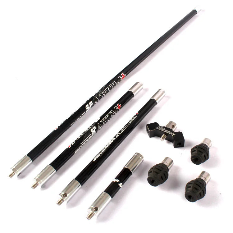 Recurve Bow Stabilizer SF Carbon Balance Bar Set Damper Balance System Rod V-Bar
