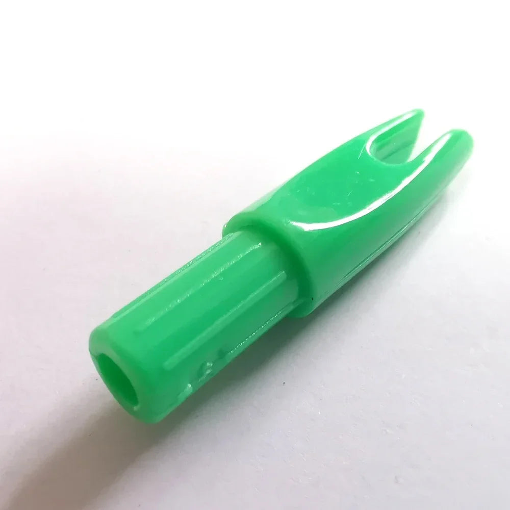 50-Pack Arrow Nocks Insert Arrow Tail for ID6.2mm Carbon Fiberglass Arrow Shaft DIY
