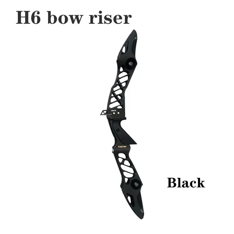 Newest H6 Recurve Bow Riser 25 Inches High-strength Aluminum Alloy Right Hand Bow Handle