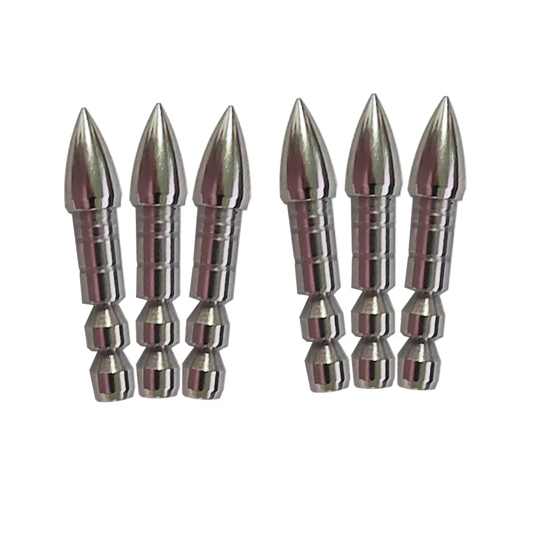 12-Pack Insert ID5.2mm OD6.8mm Carbon Arrows Shaft Arrowhead Target Point Tips 80gr