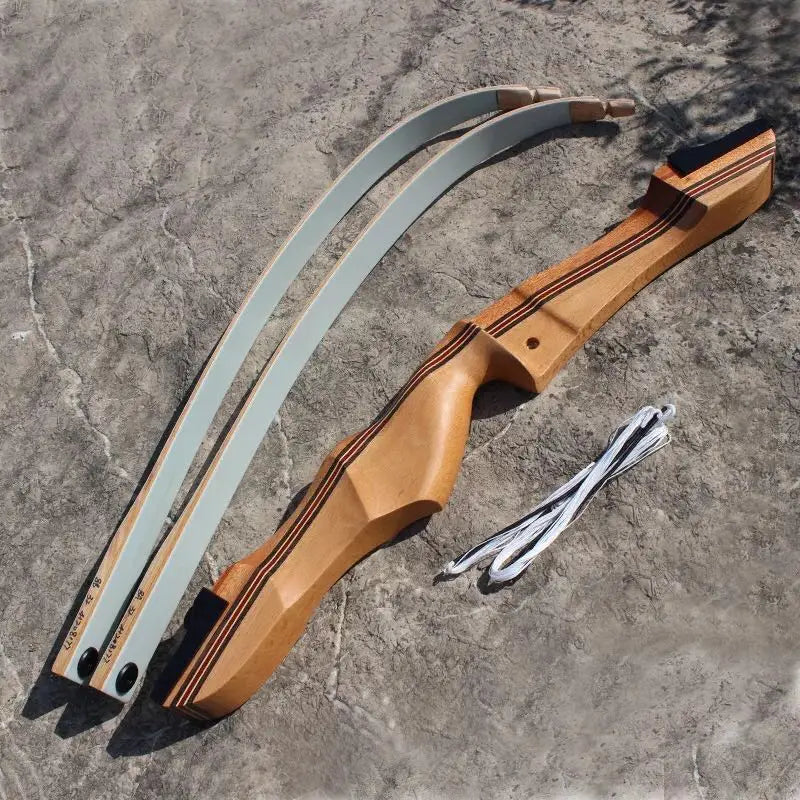 48/68inch Recurve Bow Draw Weight 12-34lbs Right Hand Longbow Wooden Bow