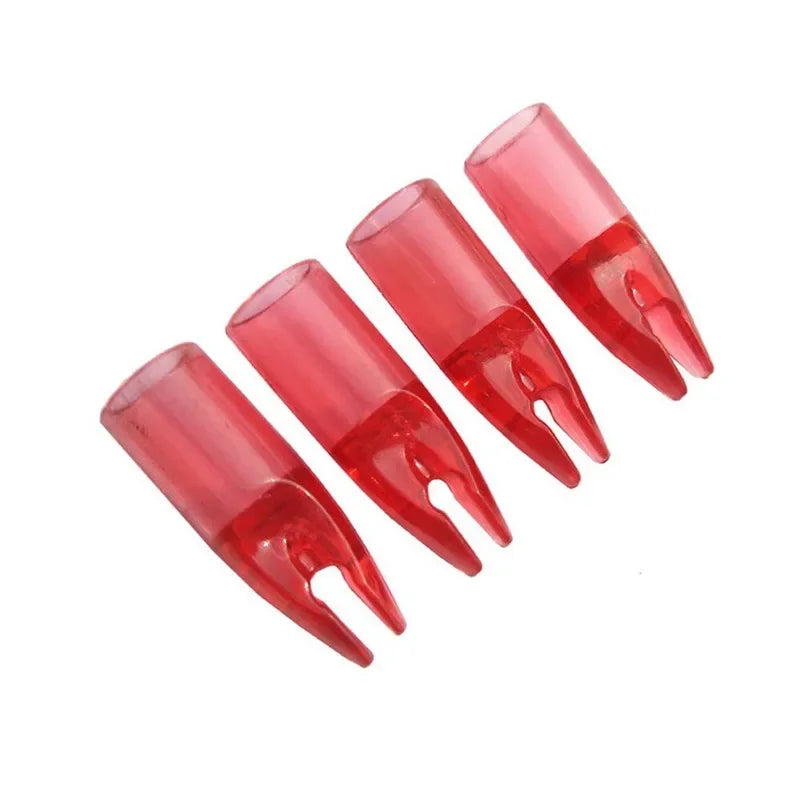 30-Pack Arrow Nock Nocks for 8mm Wood Bamboo Arrow Shafts DIY Tools