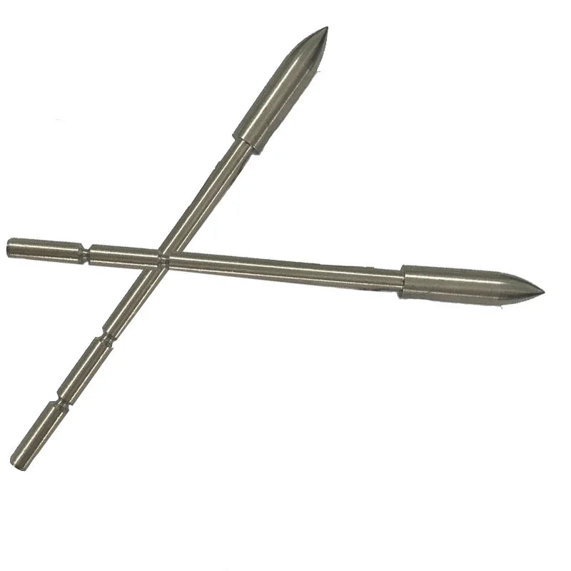 12-Pack 120grain 100grain Break Off Arrowhead Broadheads Target Point for ID3.2mm OD5.0/5.2/5.5/5.6mm Arrow Shaft