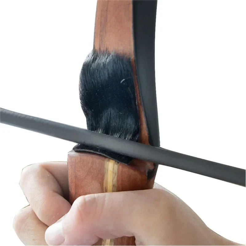 Arrow Rest Fur Adhesive Stick Traditional Recurvebow Longbow Plate Silent
