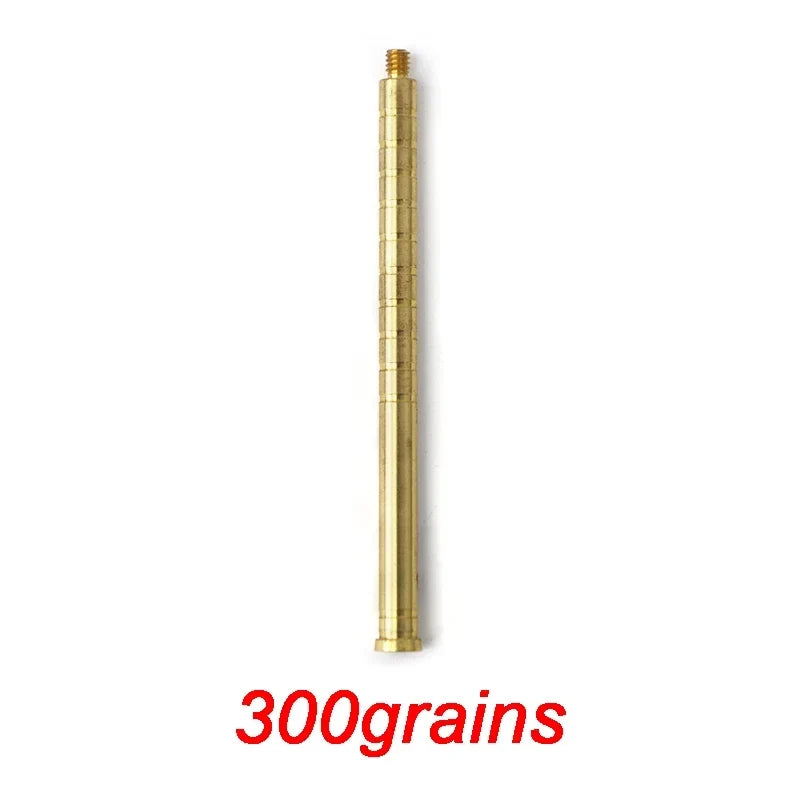50/100/150/200/250/300/350Gr Insert Copper Connect Fit for Diameter 6.2mm Arrow Shaft 12-Pack