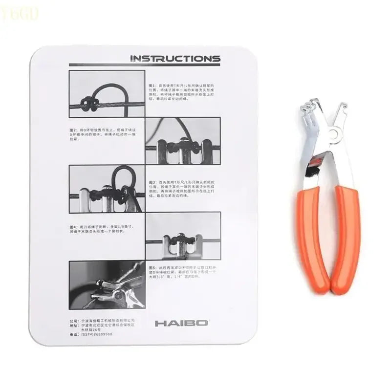 Y6GD Archer D Loop Pliers for Compound Bow, Bow Press Tools Bowstring D Rings