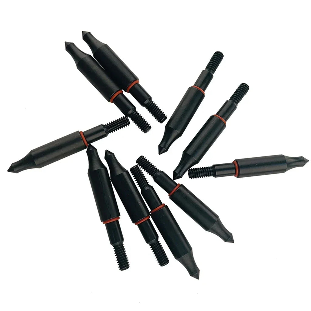 12-Pack Arrow Tips ID6.2MM OD8.0MM 100/150/175gr for Arrow Shaft Arrow Head Compound Recurve Bow