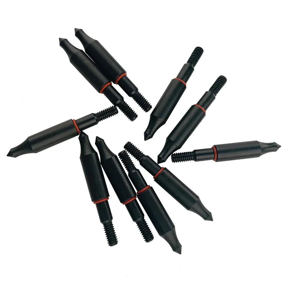 12-Pack Arrow Tips ID6.2MM OD8.0MM 100/150/175gr for Arrow Shaft Arrow Head Compound Recurve Bow