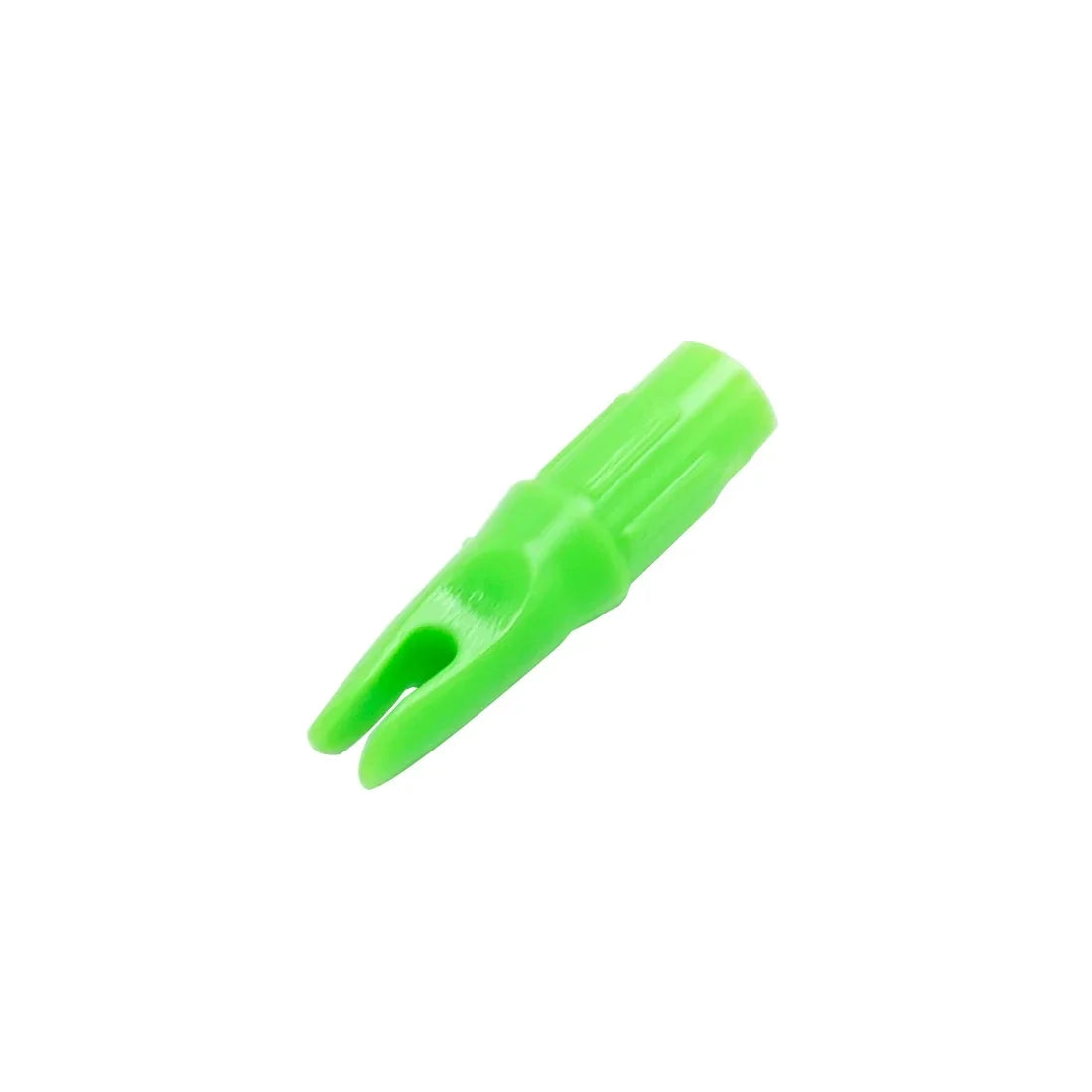 60-Pack Green Arrow Nocks Nock for Shaft ID7.6mm OD 8.8mm Plastic Arrow Tails Flecha