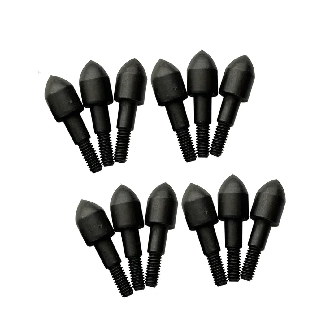 24-Pack 100grain Target Broadhead Arrow Points Field Tips Arrowhead for ID7.6mm Arrow