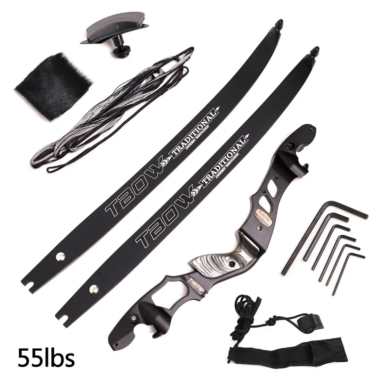 63inch 30-55Ibs Recurve Bow American ILF Interface Bow Stringer