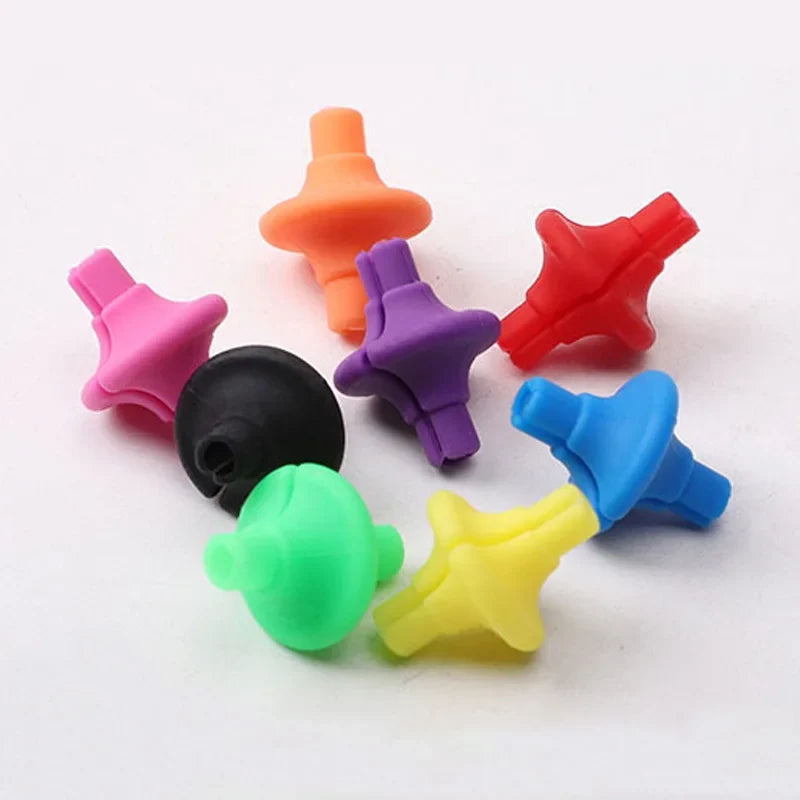 Lip Beads Arrow Nocks Locating Kissing Button with 2-Pack Copper Buckles