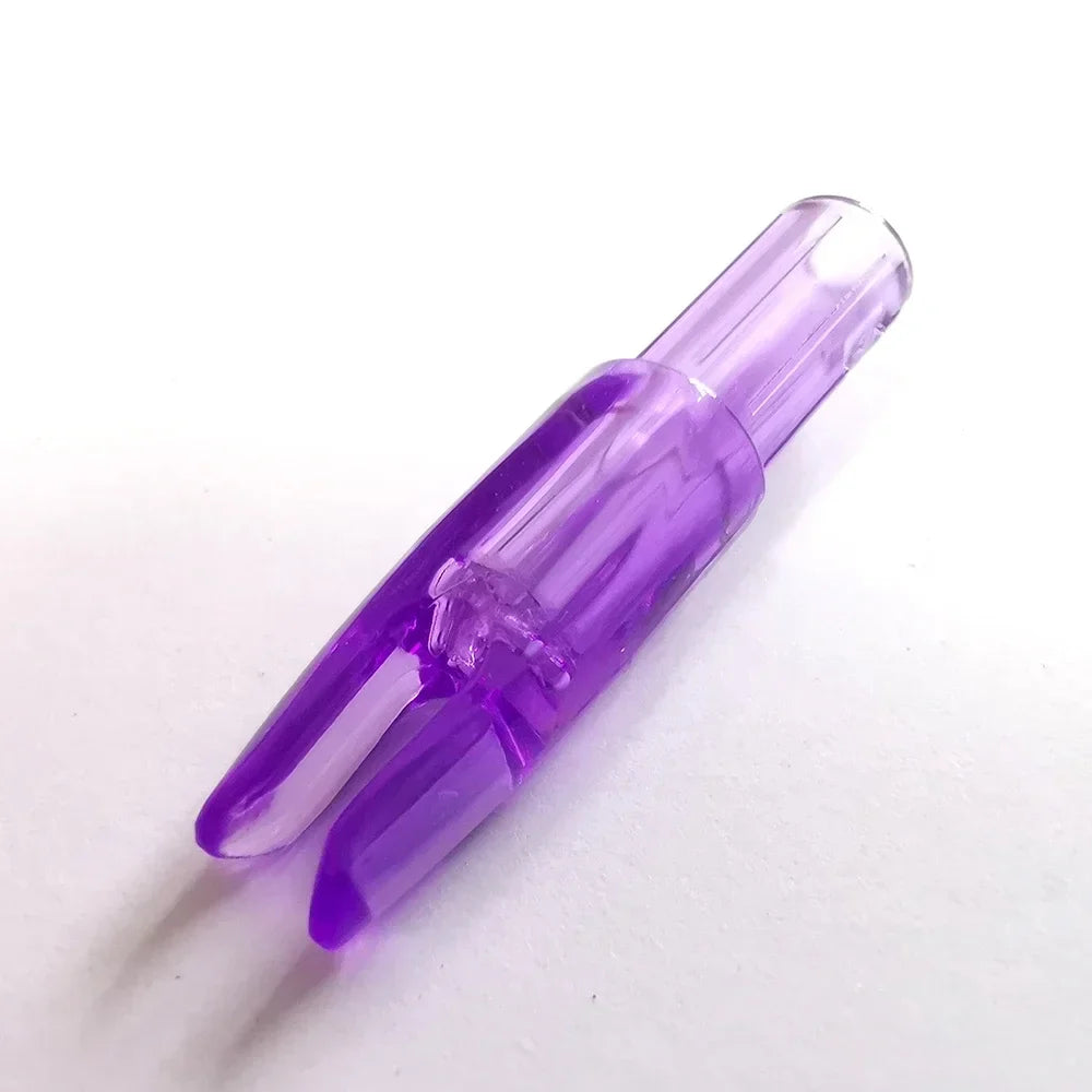 50-Pack Arrow Nocks Insert Arrow Tail for ID6.2mm Carbon Fiberglass Arrow Shaft DIY