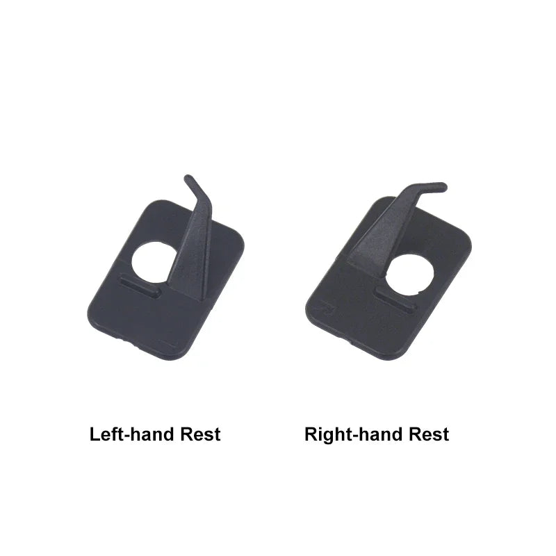 8-Pack Plastic Arrow Rest Right Hand and Left Hand for Recurve Bow Adhesive Arrow