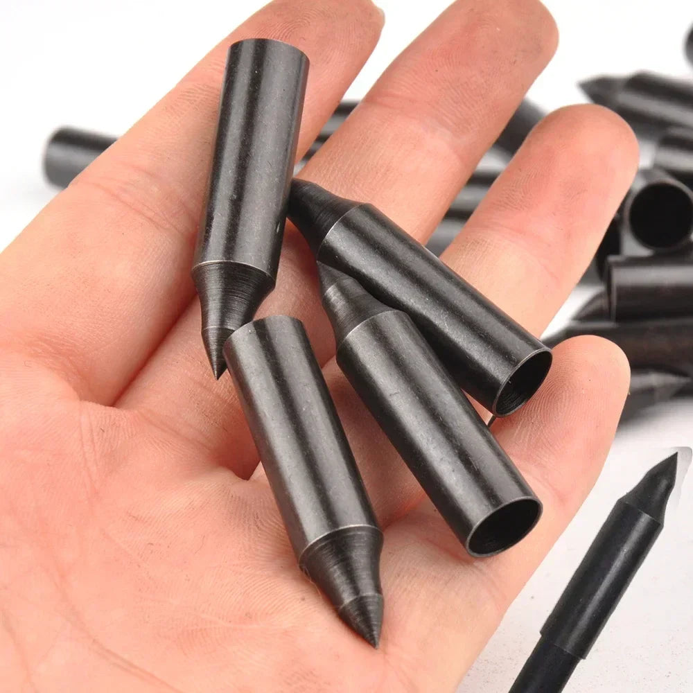 50-Pack Arrow Take Point Tips Arrowhead Broadhead ID5.6/6/7/8MM for Recurve Bow Longbow