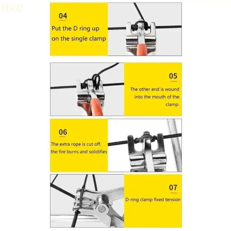 Y6GD Archer D Loop Pliers for Compound Bow, Bow Press Tools Bowstring D Rings
