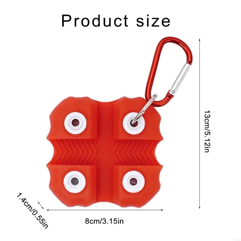 Arrow Puller Silicone Small Target Remover Gripper with Hanging Buckle Ergonomic Hand Saver