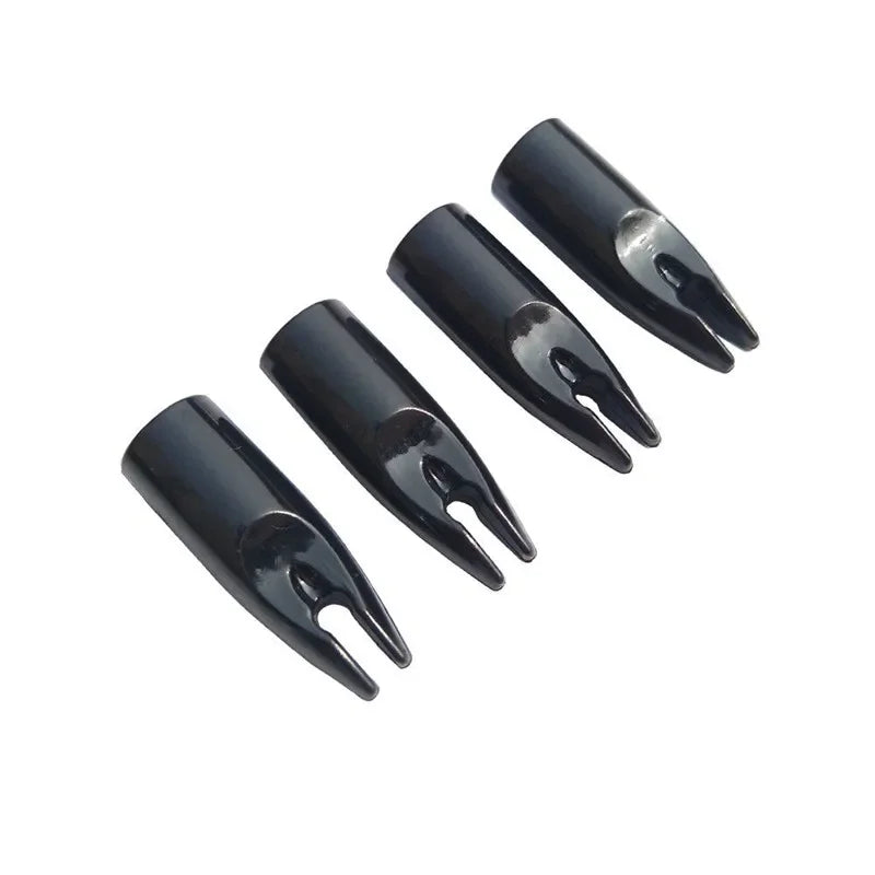 30-Pack Arrow Nock Nocks for 8mm Wood Bamboo Arrow Shafts DIY Tools